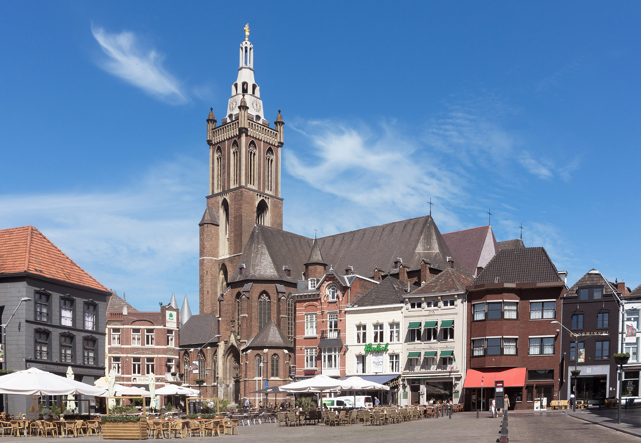 De Sint-Christoffelkathedraal in Roermond